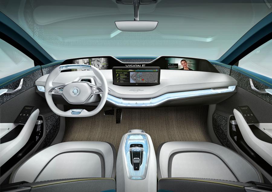 Торпедо Skoda VisionE Concept 2017 года  (фото 12 из 41)